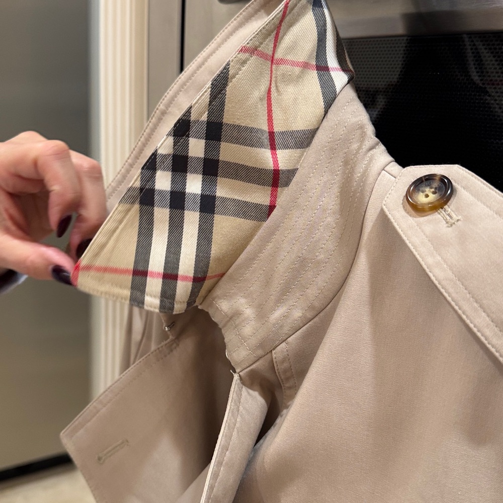 Burberry Kensington Double Breasted Trench Coat Vintage 2006 - Picture 2 of 15